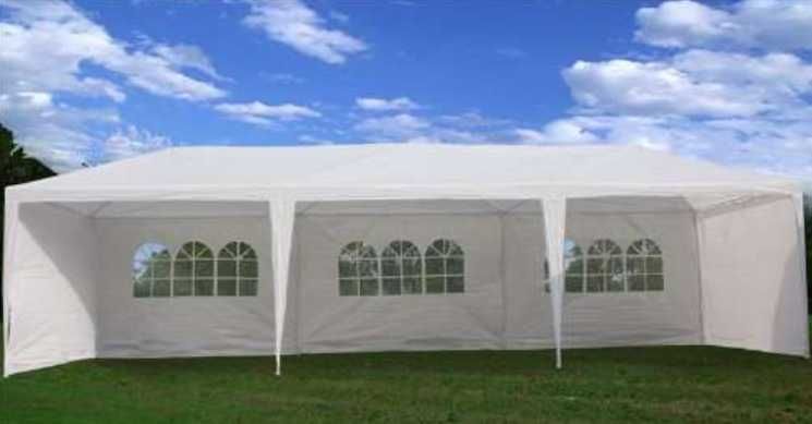 TENDAS  9x3 ou 6x3. estrutura tubular.festas, feiras, lazer.159-209€