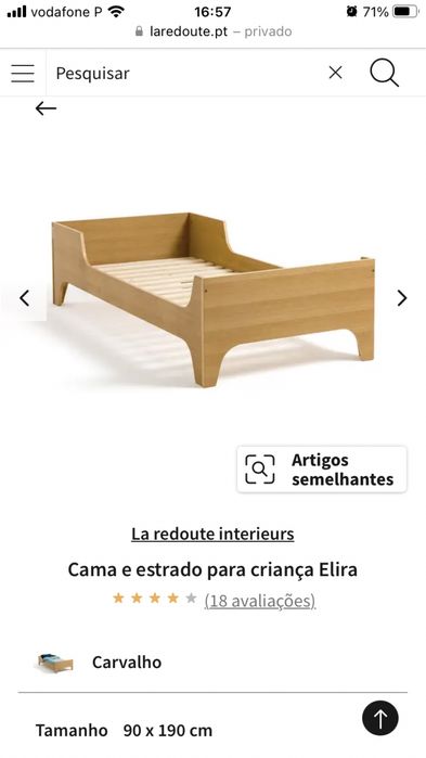 Cama Laredoute 90x190