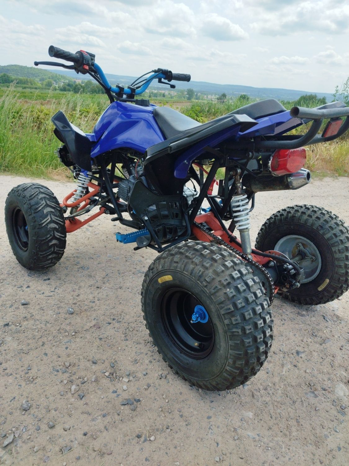 Quad 125 XXL, rozrusznik, bieg wsteczny