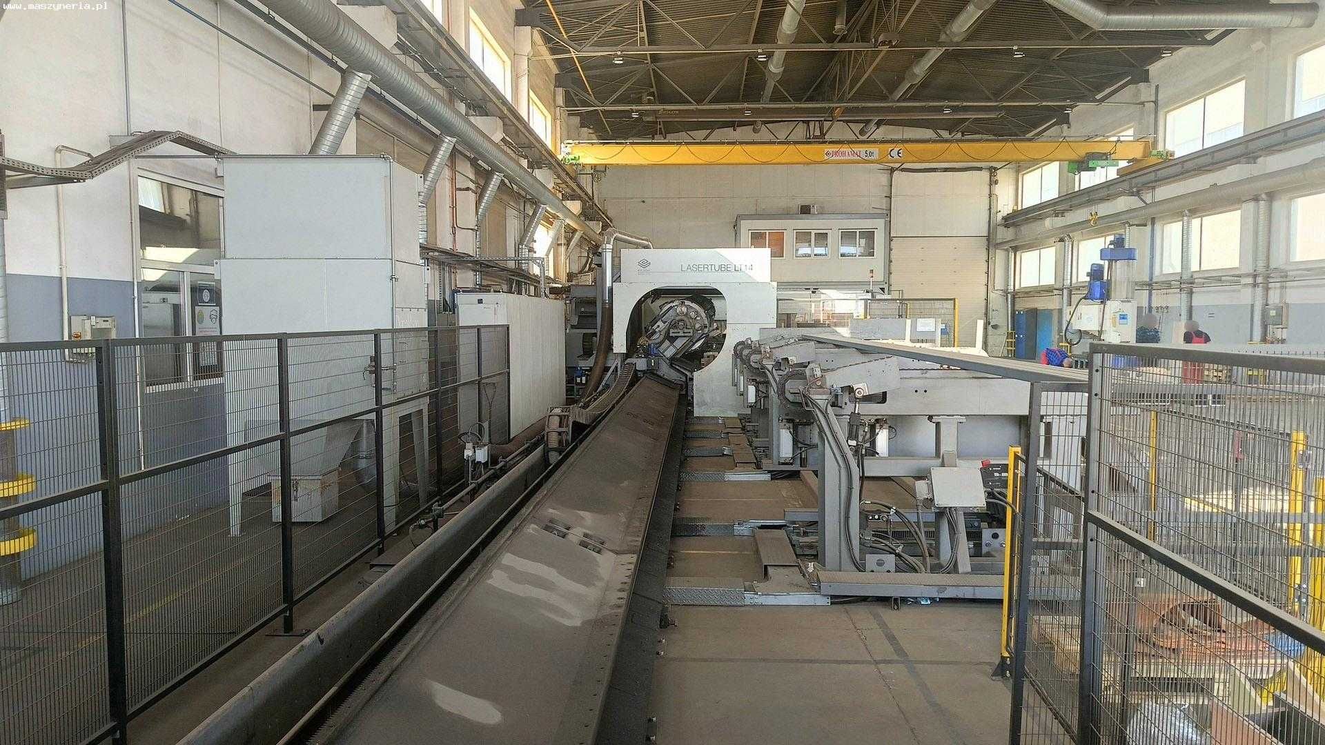 Laser do cięcia rur i profili BLM-ADIGE JUMBO LT14