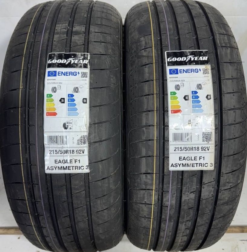 2x 215/50r18 GoodYear Eagle F1 Asymmetric 3 92V 2024