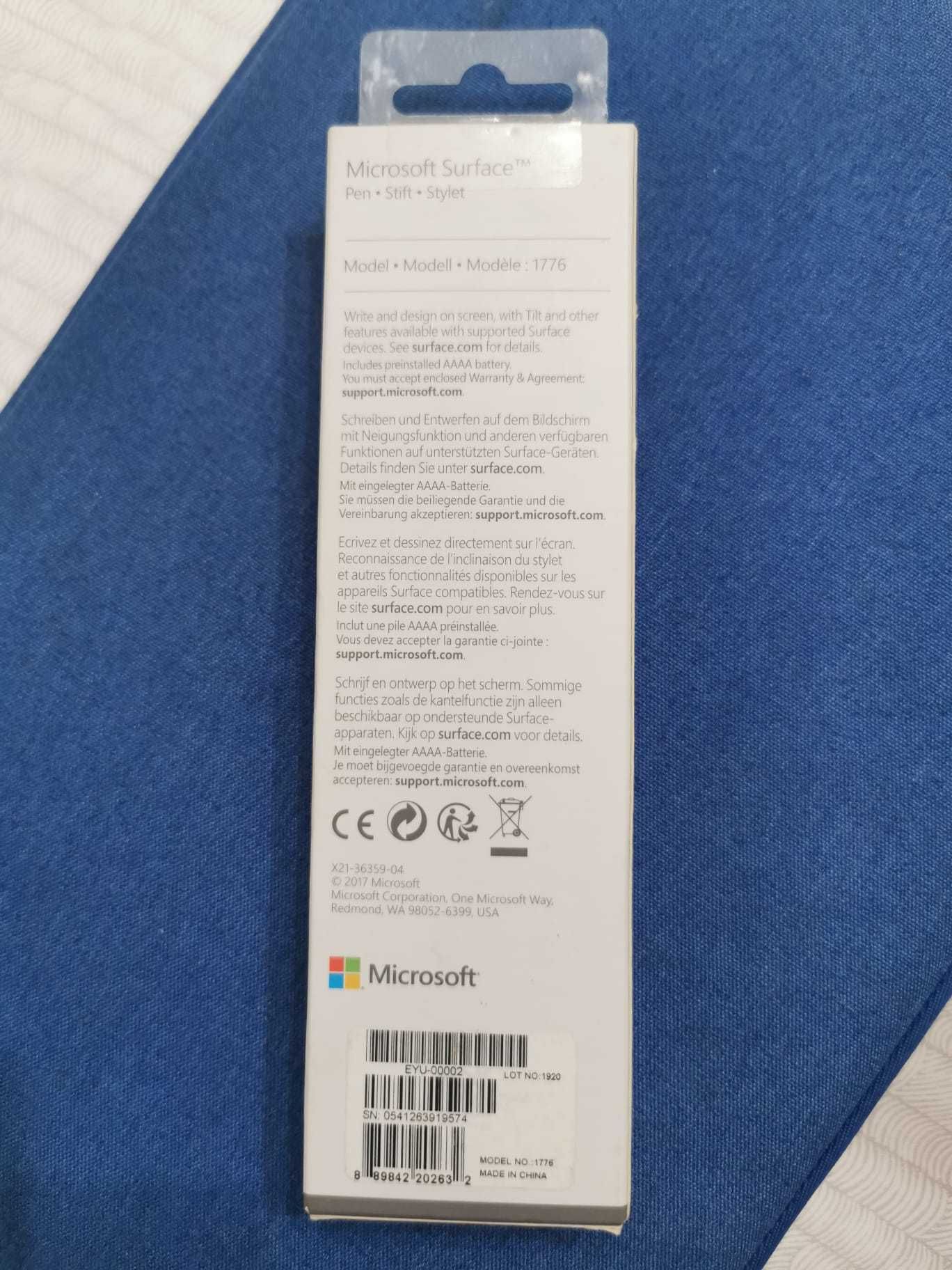 Microsoft Pióro Surface Pen M1776