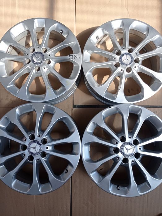 Alufelgi Felgi Aluminiowe r17 5x112 Oryginalne MERCEDES et38
