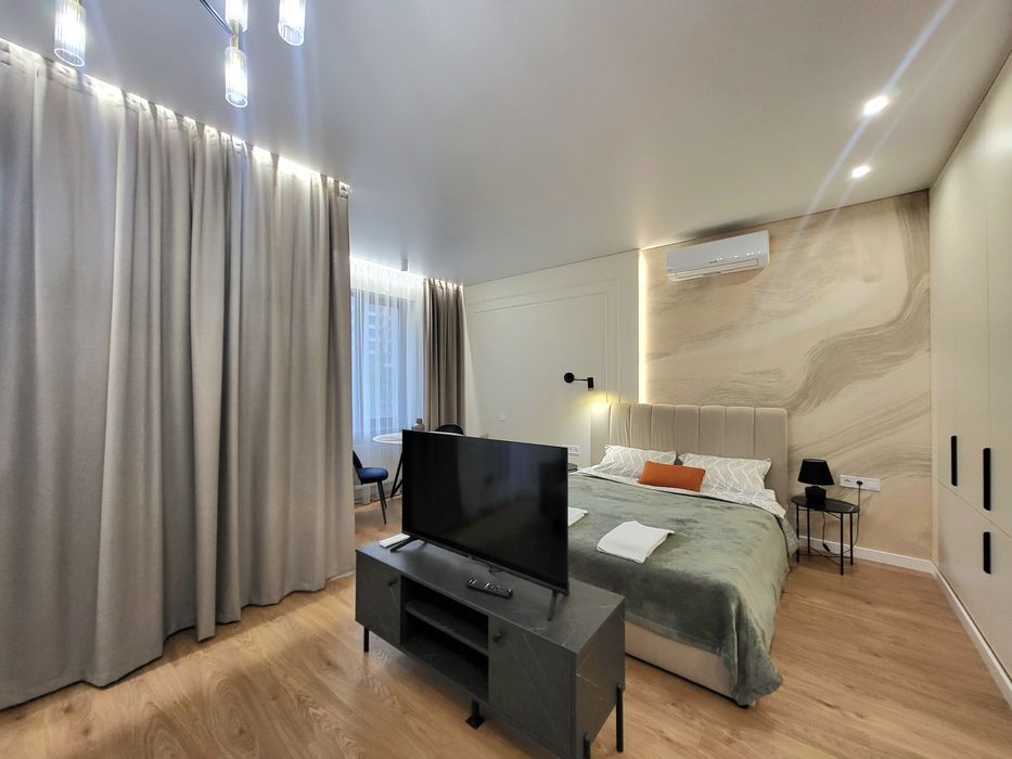 В аренде дизайнерская стильная 1 комнатная квартира в Аркадии.