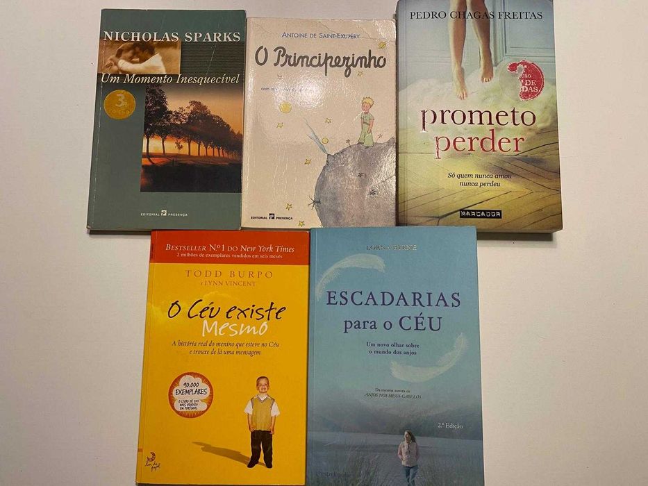 Conjunto 5 Livros