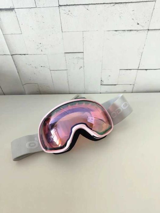 Fotochromowe gogle zimowe narciarskie snowboardowe różowe