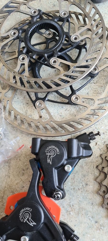Grupa campagnolo super record 2x11 disc