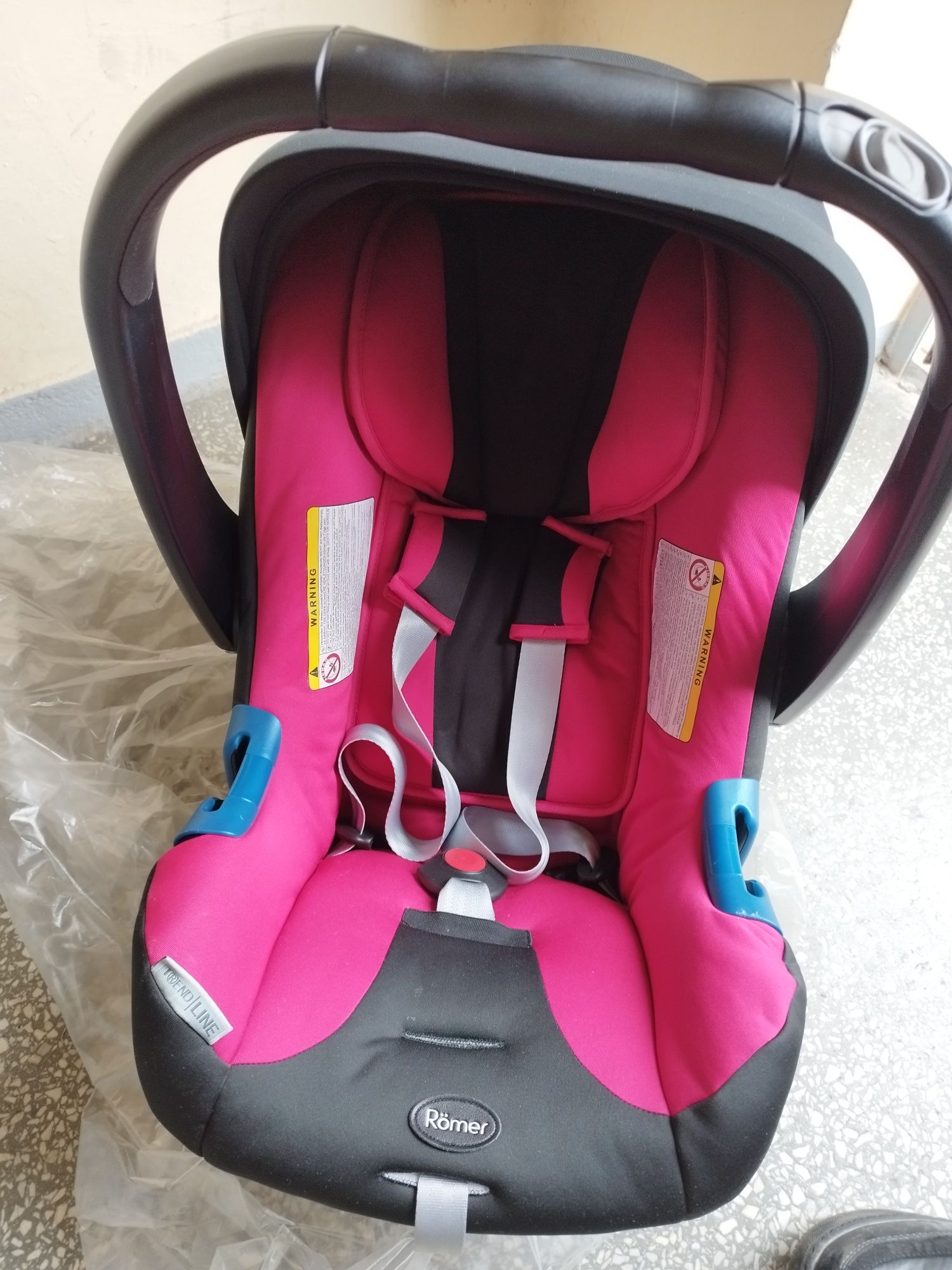 Nosidło samochodowe ,fotelik Britax Römer Baby-Safe Plus SHR II