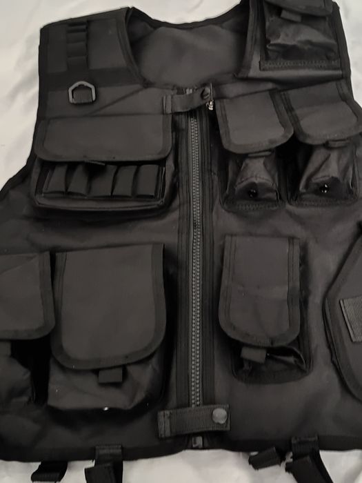 Kostium kamizelka bojowa SWAT wielofunkcyjna roz uniwersalny