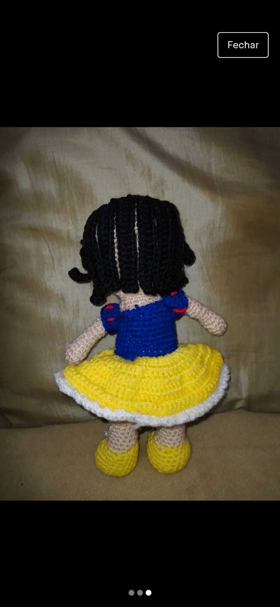 Amigurumi Branca De Neve