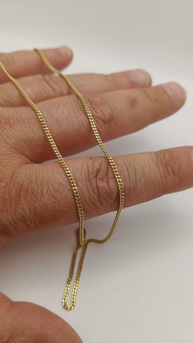 Złoty Łańcuszek Pancerka 45cm Pr.585 Nowy Zapraszamy