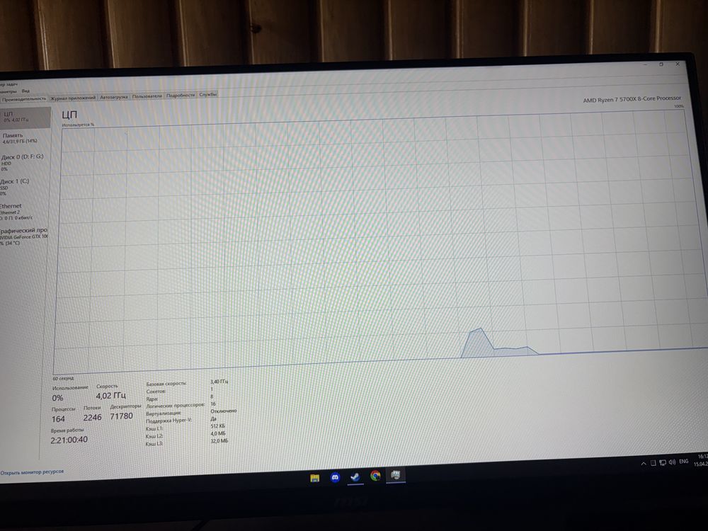 Ігровий ПК ryzen 7 5700x