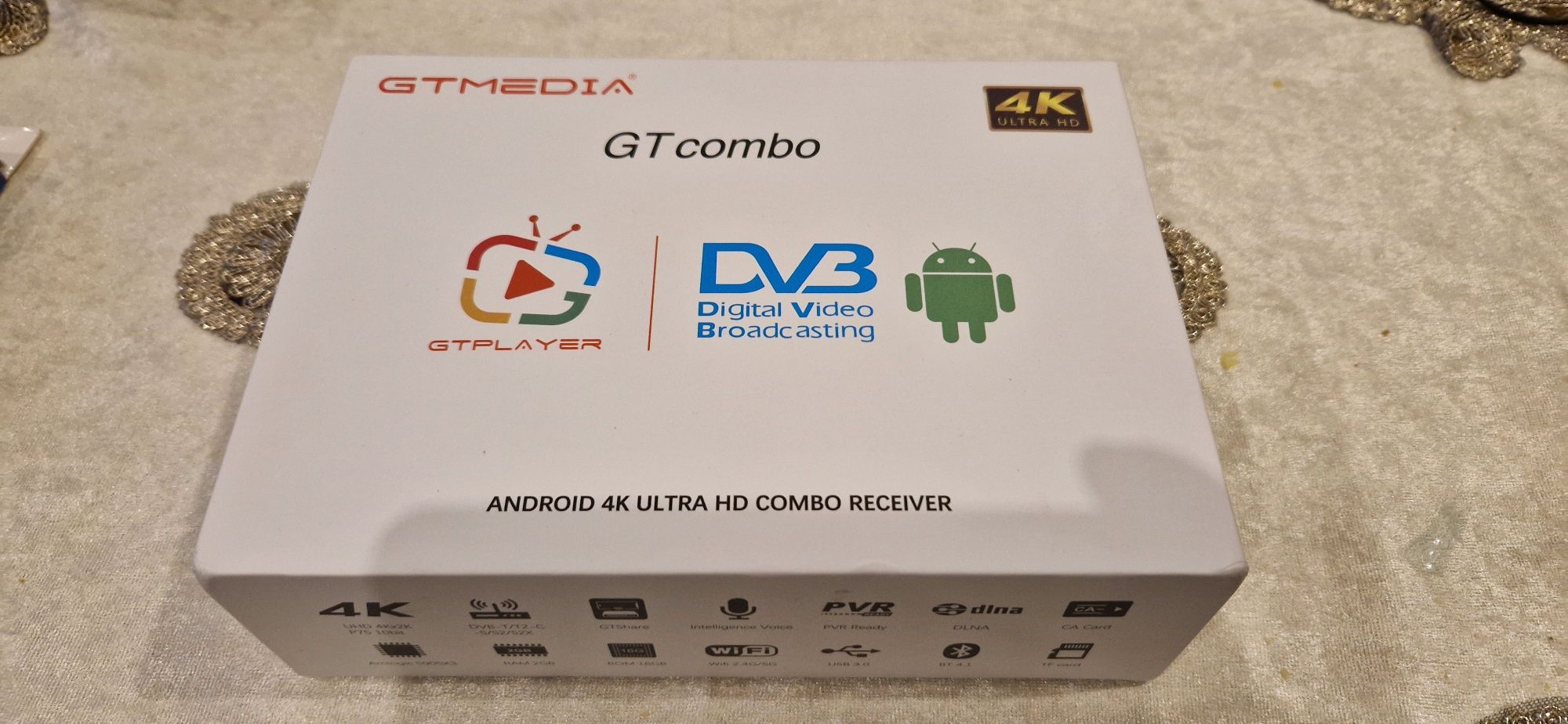 Android 4k ultra HD Combo dekoder