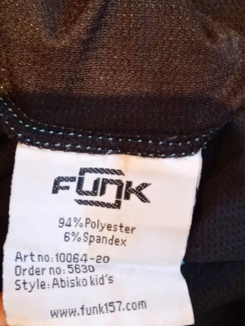 Funk 157, sportowe czarne legginsy 160cm M/L