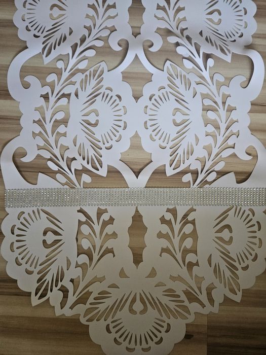 Dwie firanki 129x60