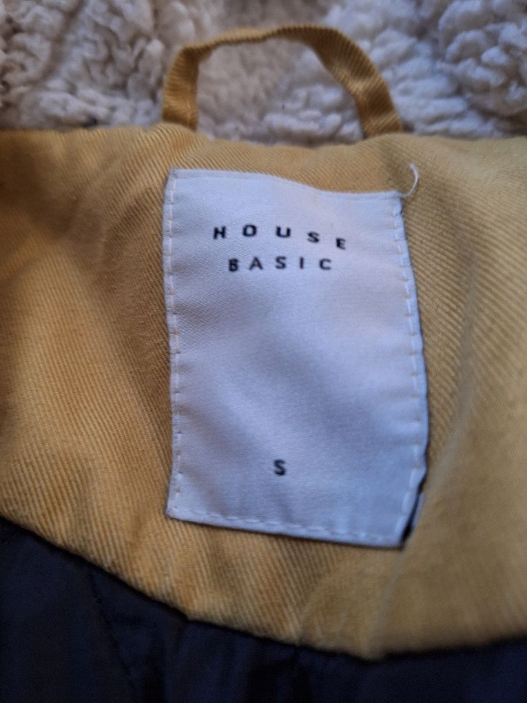 Parka house basic rozm s musztardowa