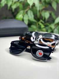 Популярные очки Ray Ban WAYFARER Рей бен Солнцезащитные POLARIZED