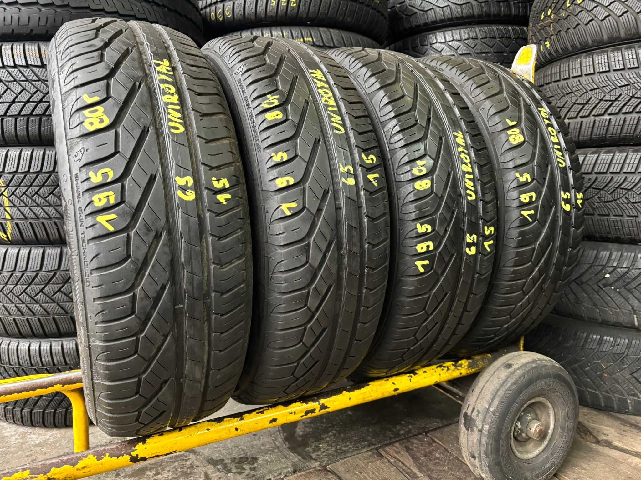 4X Opony Letnie 195/65R15 91H UNIROYAL RainExpert 3 6.5MM 2017R Spr.