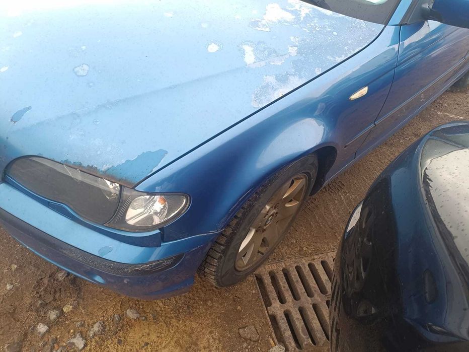 BMW e46 lci maska zderzak drzwi silnik mechanizm zwrotnica amortyzator