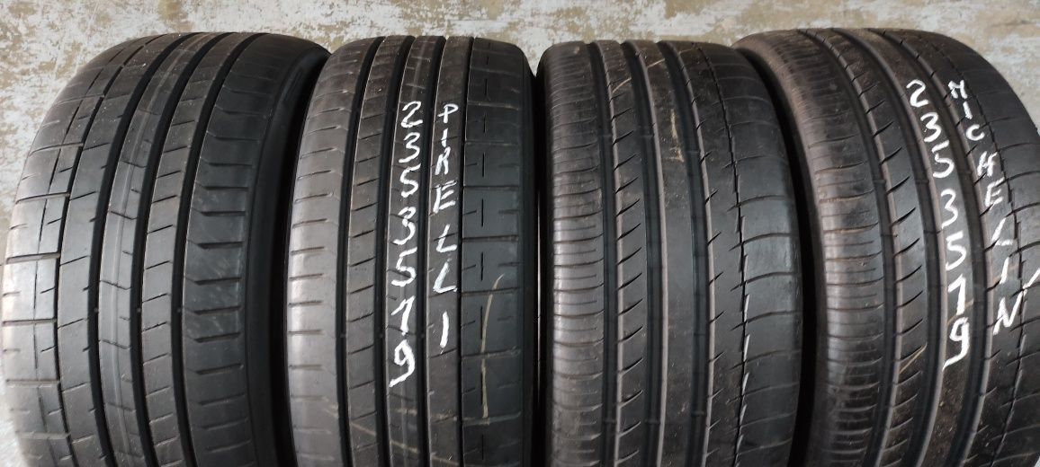 Pneus 235/35/19 semi novos