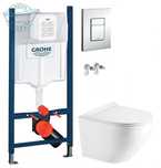 Інсталяція Grohe+Унітаз підвісний Koller Pool Round Smart  RN-0490-RQ3