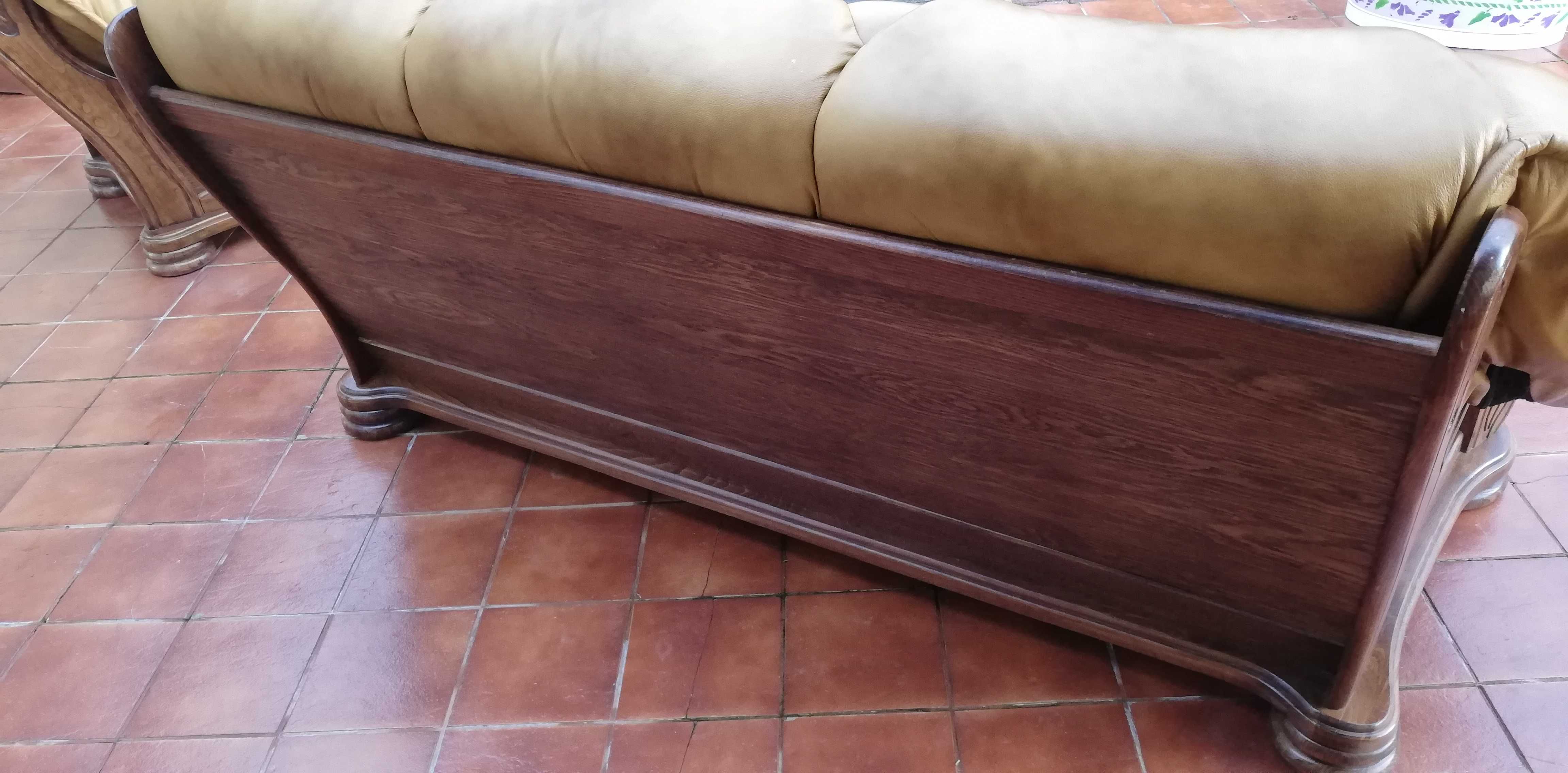 wypoczynek klasyczny skórzany kanapa fotel komplet skóra sofa relaks