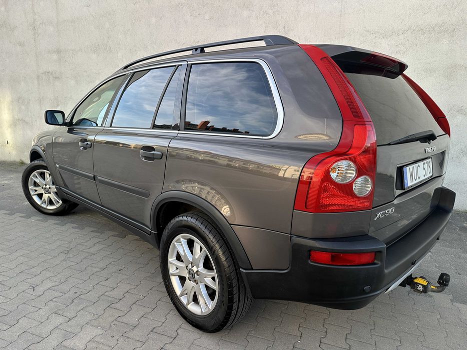 VOLVO XC90 2.5T 210PS AWD SUMMUM Bi-Xenon Skóra 7os Hak PDC 18" WZÓR !