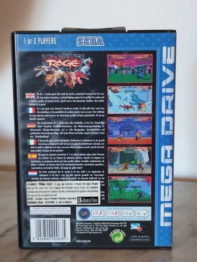 Primal Rage Mega Drive