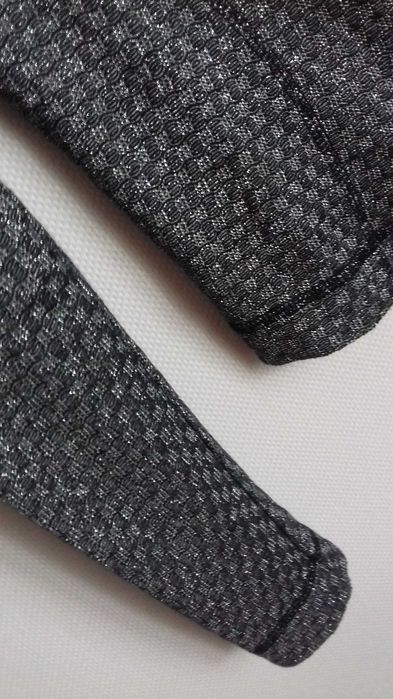 Szary sweterek MISS SELFRIDGE crop top bolerko bluzka wiskoza | 36 S