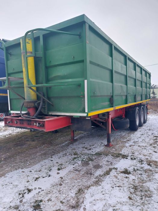wydzierżawię naczepę wywrotkę 42m lekka metalową gotową pracy