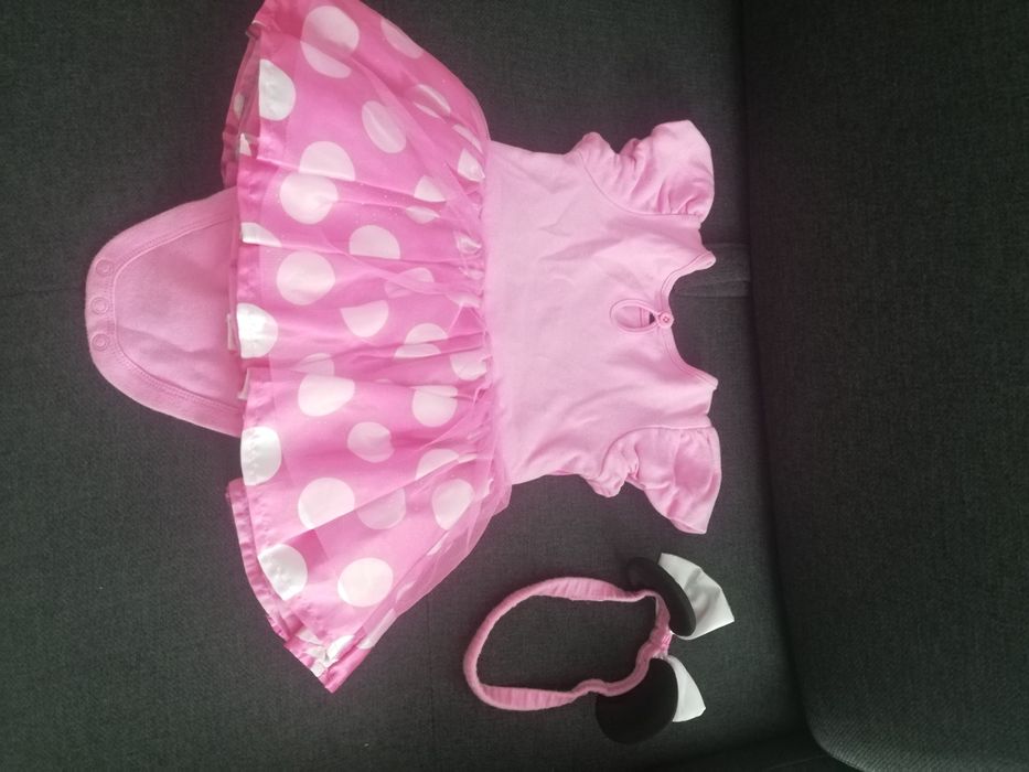 Body de Minnie com tiara