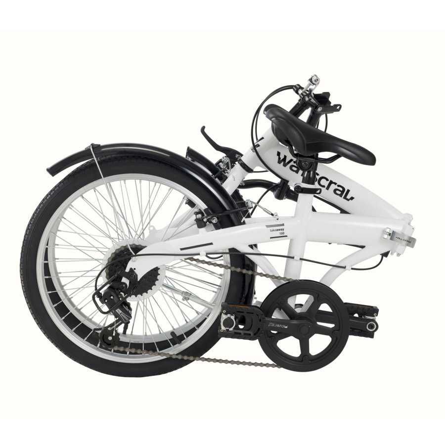 Bicicleta WAYSCRAL Takeaway 100 Branca