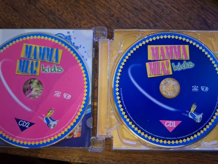CD x 2 Mamma Mia! Kids /z Karaoke/ 2009 Magic Records