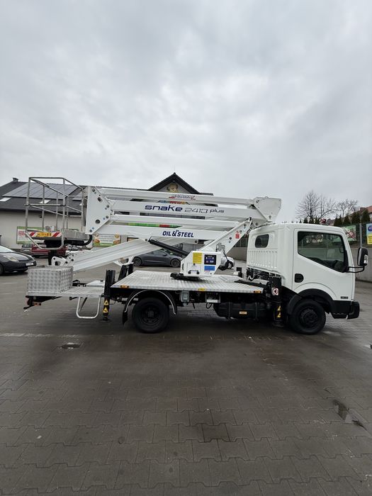 Podnośnik koszowy, zwyżka, wycinka drzew, czyszczenie rynien