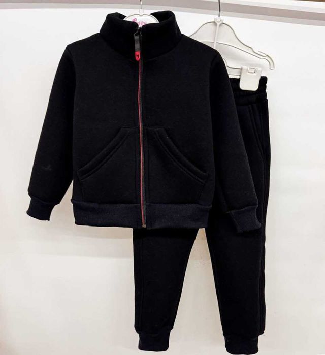 ТОП! Теплий костюм на флісі 98-158 см на блискавці фліс осінь/зима