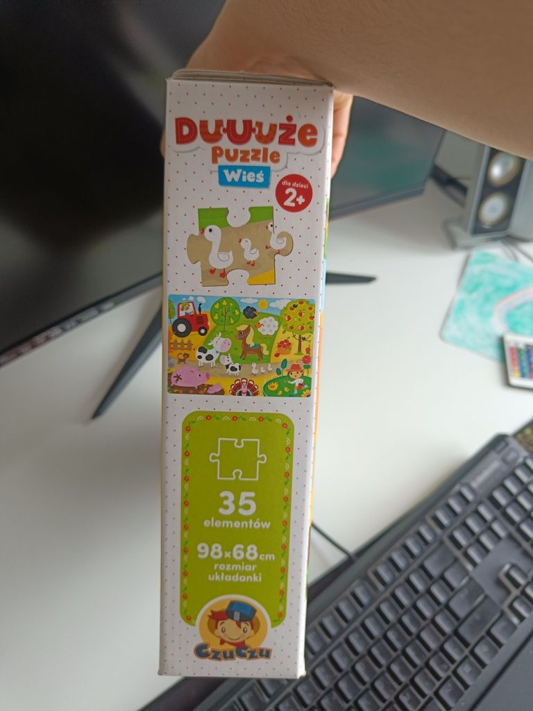 Duże puzzle Farma Czuczu