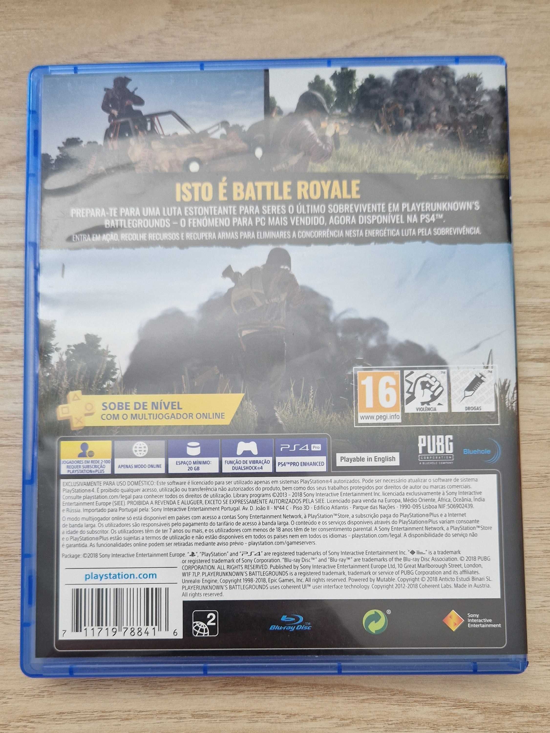 Playerunknown's Battlegrounds - PS4