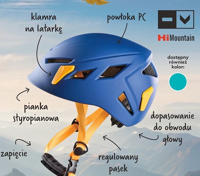 Kask do wspinaczki HiMountain rozm.55-60