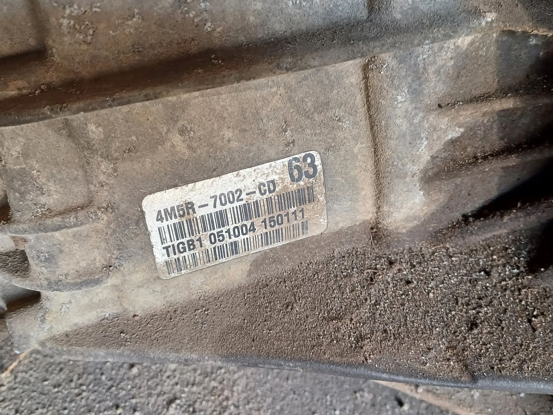 SKRZYNIA BIEGÓW 4M5R7002CD VOLVO V50 S40 C30 FORD PEUGEOT 2.0 HDI 6 BIEGÓW