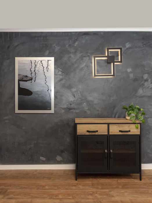 2 Aparadores e 1 candeeiro de Teto - Peças exclusivas