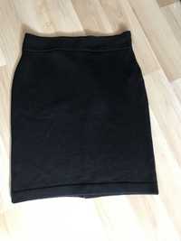 Czarna spódnica dzianinowa Vintage r. M