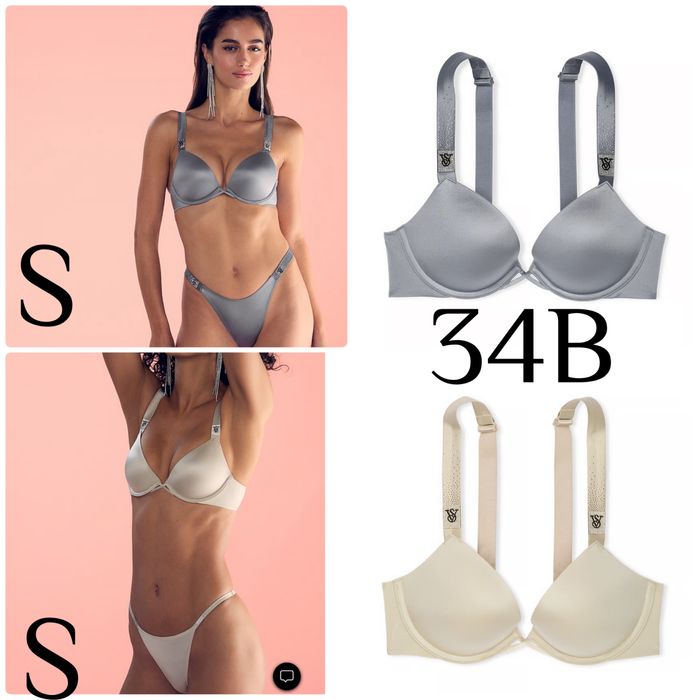 Комплект Scattered Shine Strap Push-Up Bra