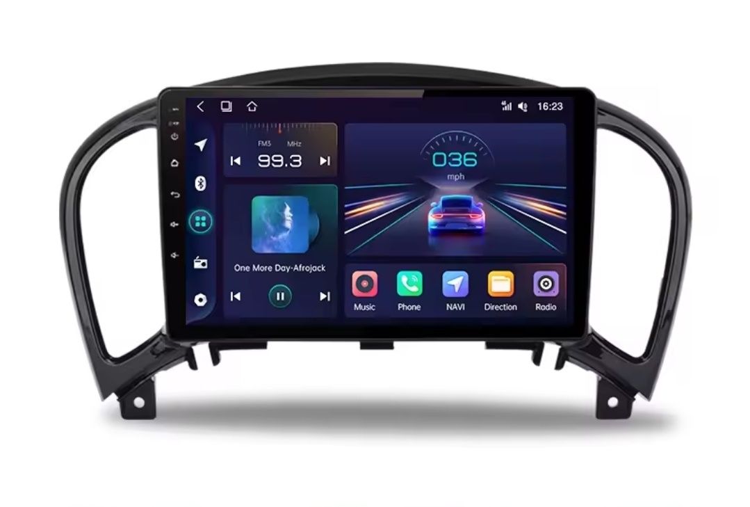 Auto Rádio Android 2gb 32gb  gps Bluetooth Nissan Juke 2010 a 2014