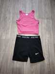 Spodenki kolarki Nike Pro i Top Zara rozmiar 152/156