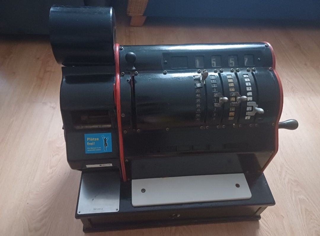 Zabytkowa kasa fiskalna KRUPP
