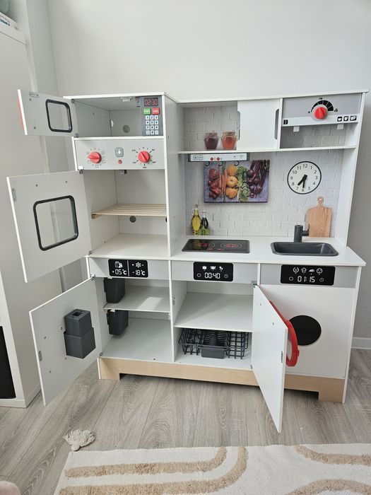 Lidl duża kuchnia XL lite drewno zabawka