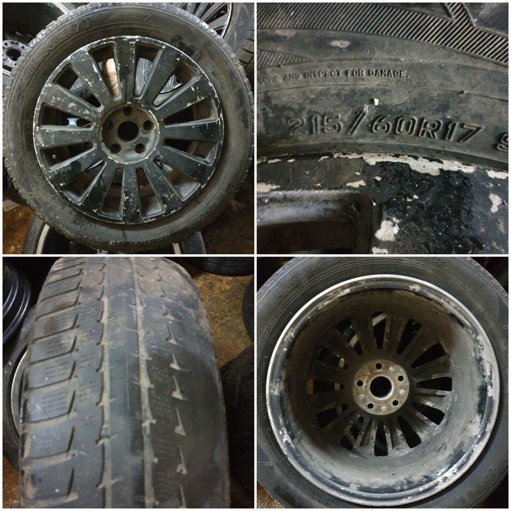 Диски з гумою  215/60/17