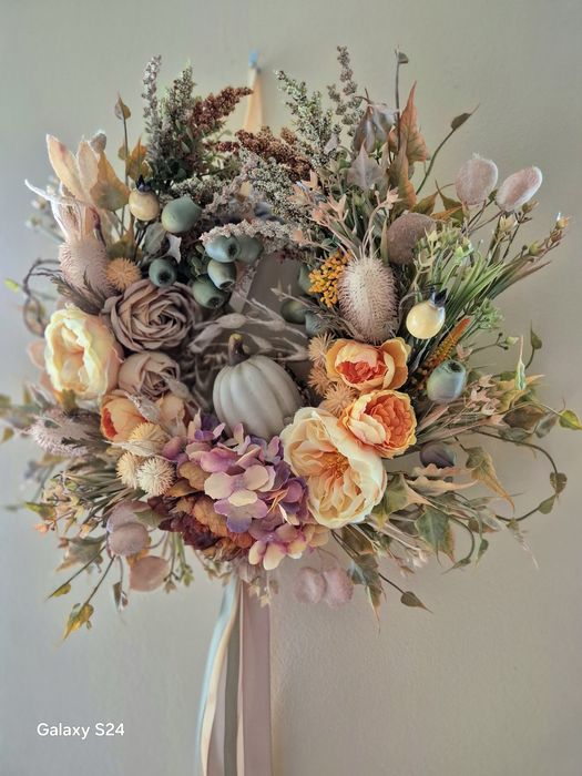 Wianek na drzwi "Jesienna Melodia"