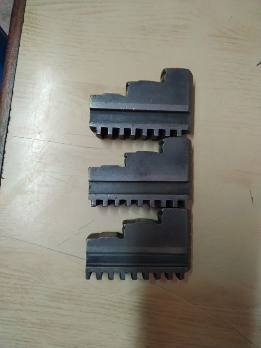 Conjunto de grampos / mordentes para torno mecânico