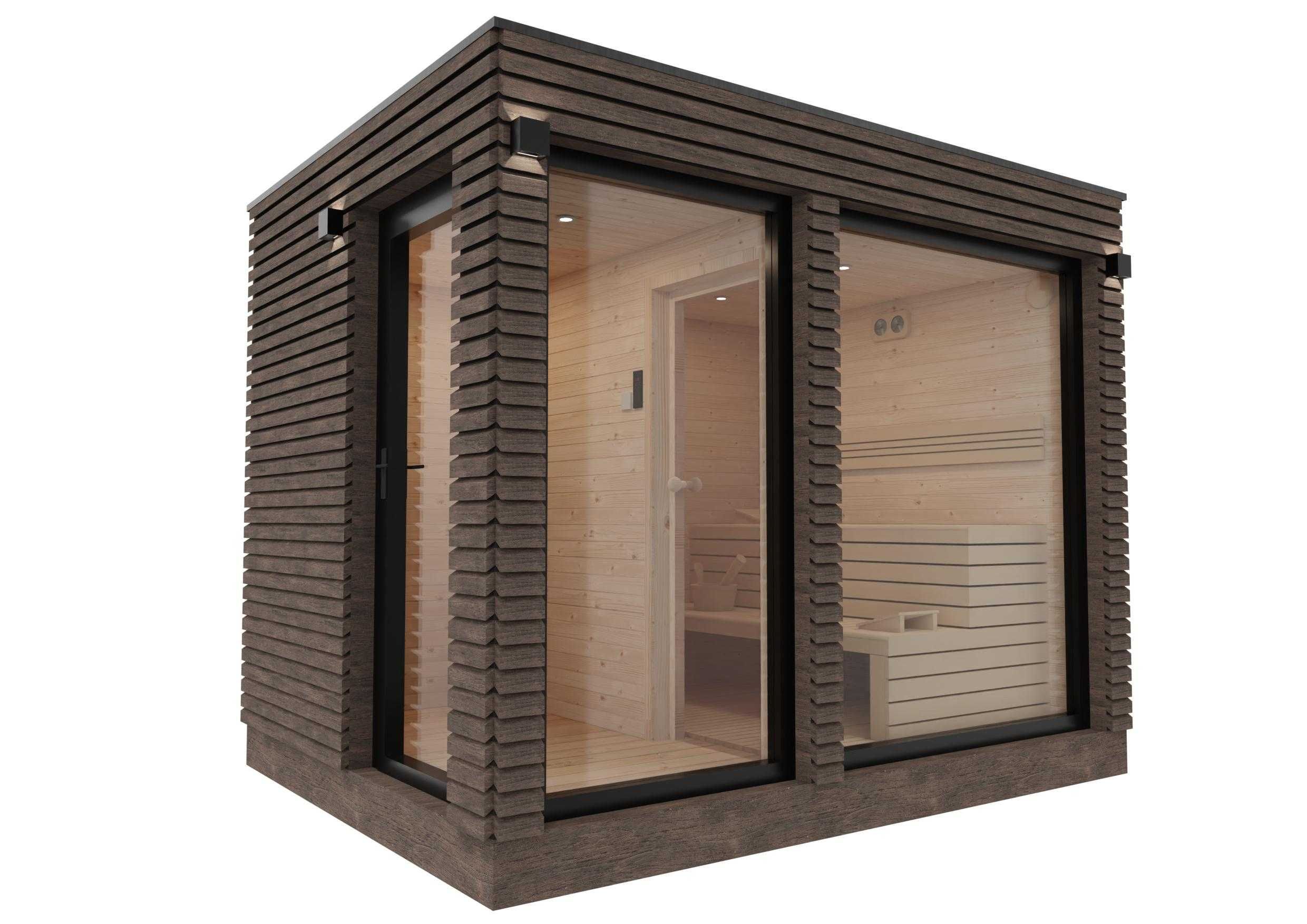 Sauna ogrodowa Xavier 320 cm x 250 cm